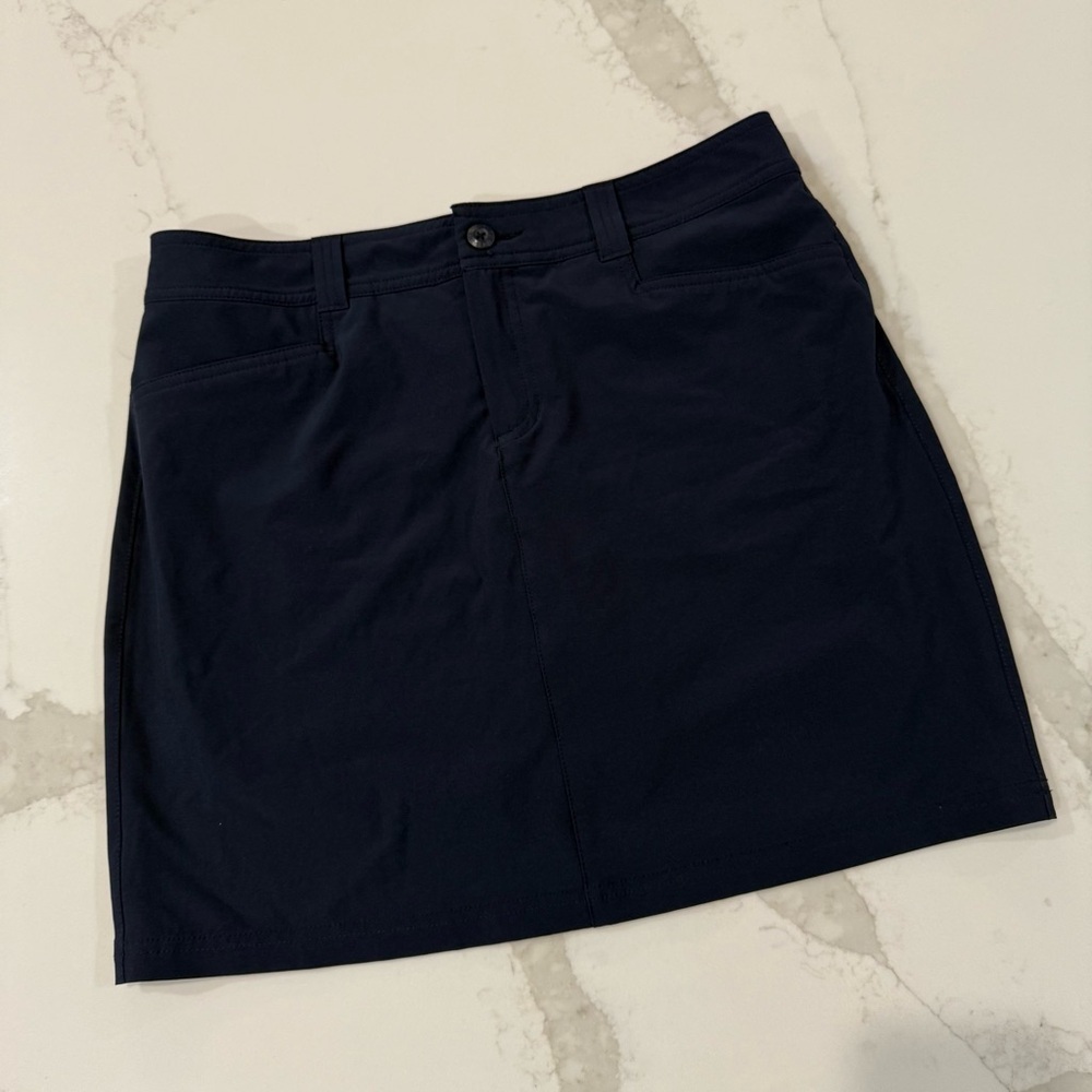 Eddie Bauer Adventurer 2.0 Skort Women’s 6 Navy Blue Gorpcore Athleisure Golf